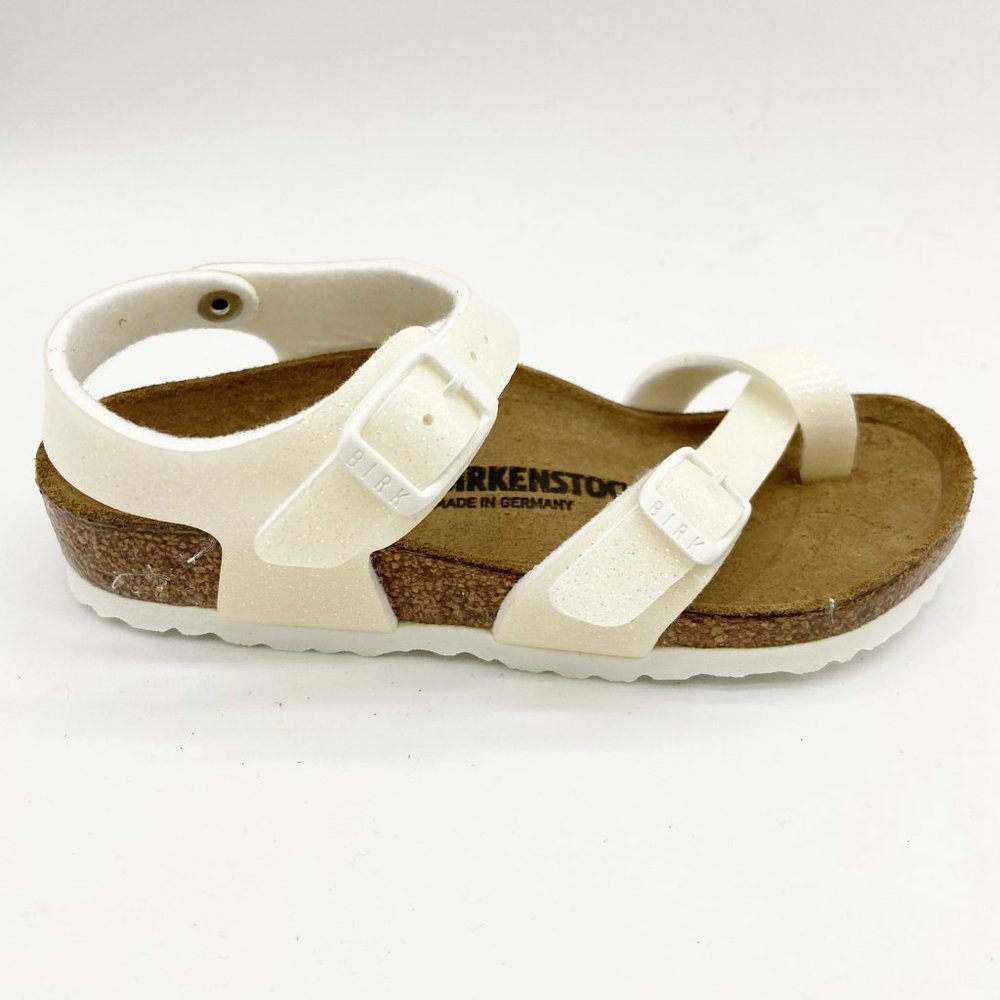 Birkenstock Taormina Kids BS Magic Galaxy White Sandals Narrow Fit